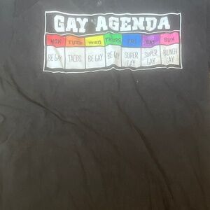 gay agenda t-shirt